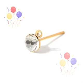 Base Para Fazer Brinco Com Strass Com Argolinha 50un-5mm em Oferta na Shopee