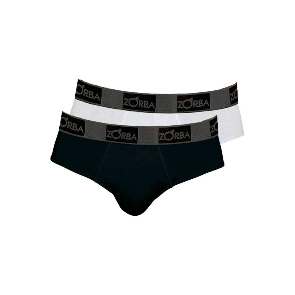 Kit com 2 Cuecas Slip Zorba 716 Colorido em Oferta na Shopee