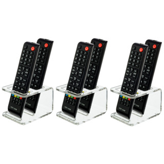 3 Suporte Porta Controle Remoto 2 Controles Acrílico Decoração Enfeite em Oferta na Shopee