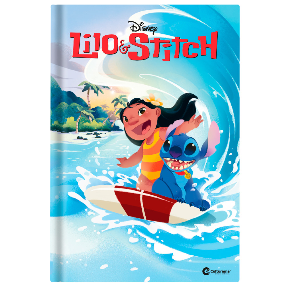 Livro de histórias capa dura - Lilo e Stitch