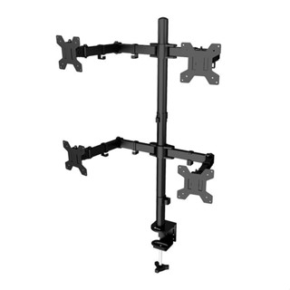 Suporte Articulado Para Quatro Monitores Zinnia TMS 400, 17 Pol. a 27 Pol., Preto, ZNO-TMS400-BL01 em Oferta na Shopee