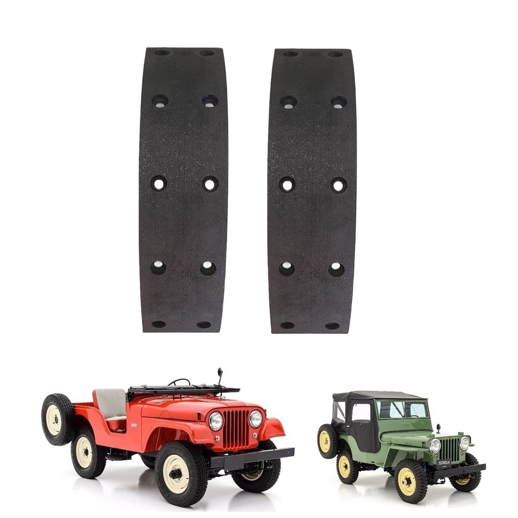 Jogo De Lona Freio De Mão Jeep Willys Cj3 a/b