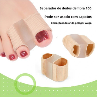 Separador De Dois Dedos Do Pé Hálux Valgus Joanete Corretor Ortopédico Pés Osso Polegar A…