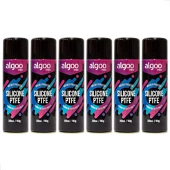 6 UND Silicone de Bicicleta Algoo Pro Ptfe Spray 300 ml Mtb Speed