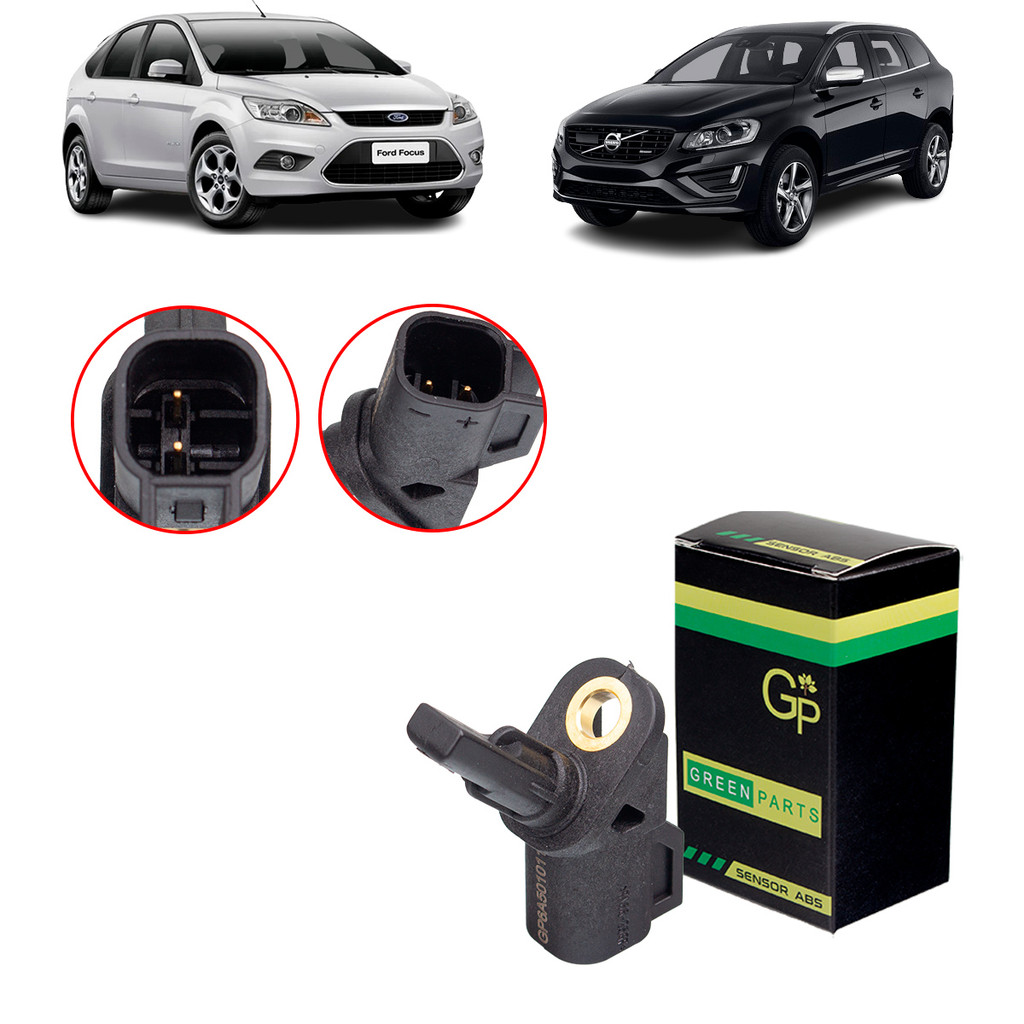Sensor ABS Dianteiro Volvo XC60 C30 C70 S40 V50 Ford focus Mondeo em Oferta na Shopee