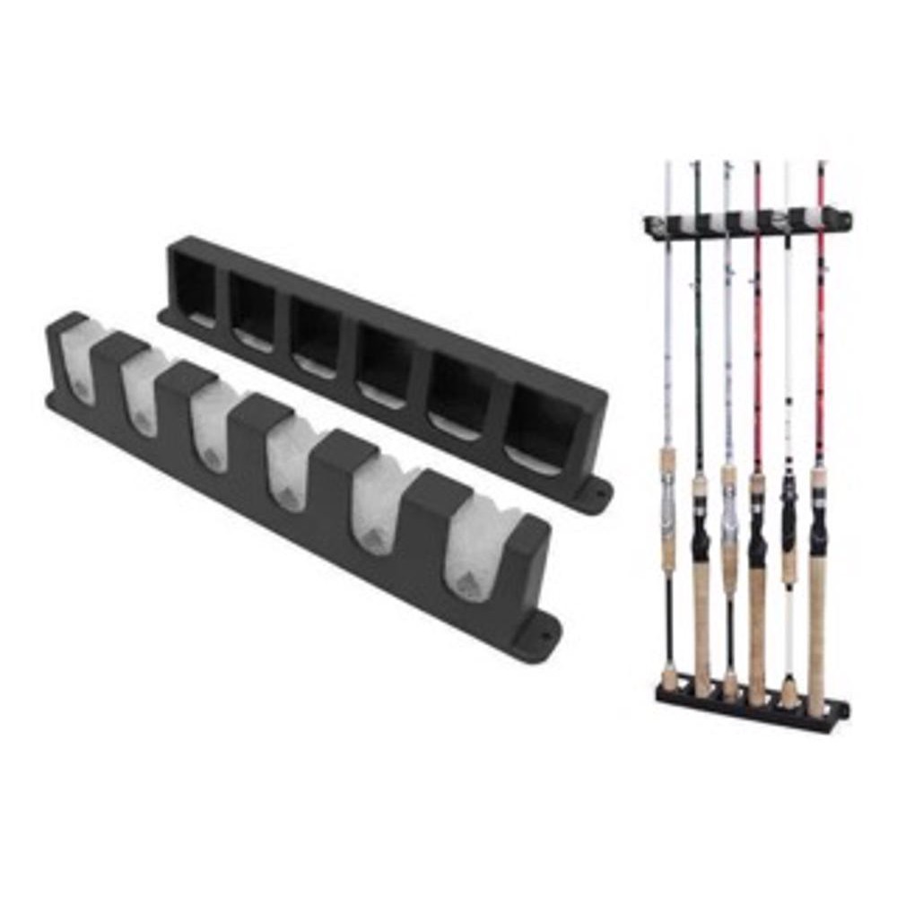 Suporte Para 6 Varas Pesca Aquafishing Rod Rack Pesca Brasil em Oferta na Shopee