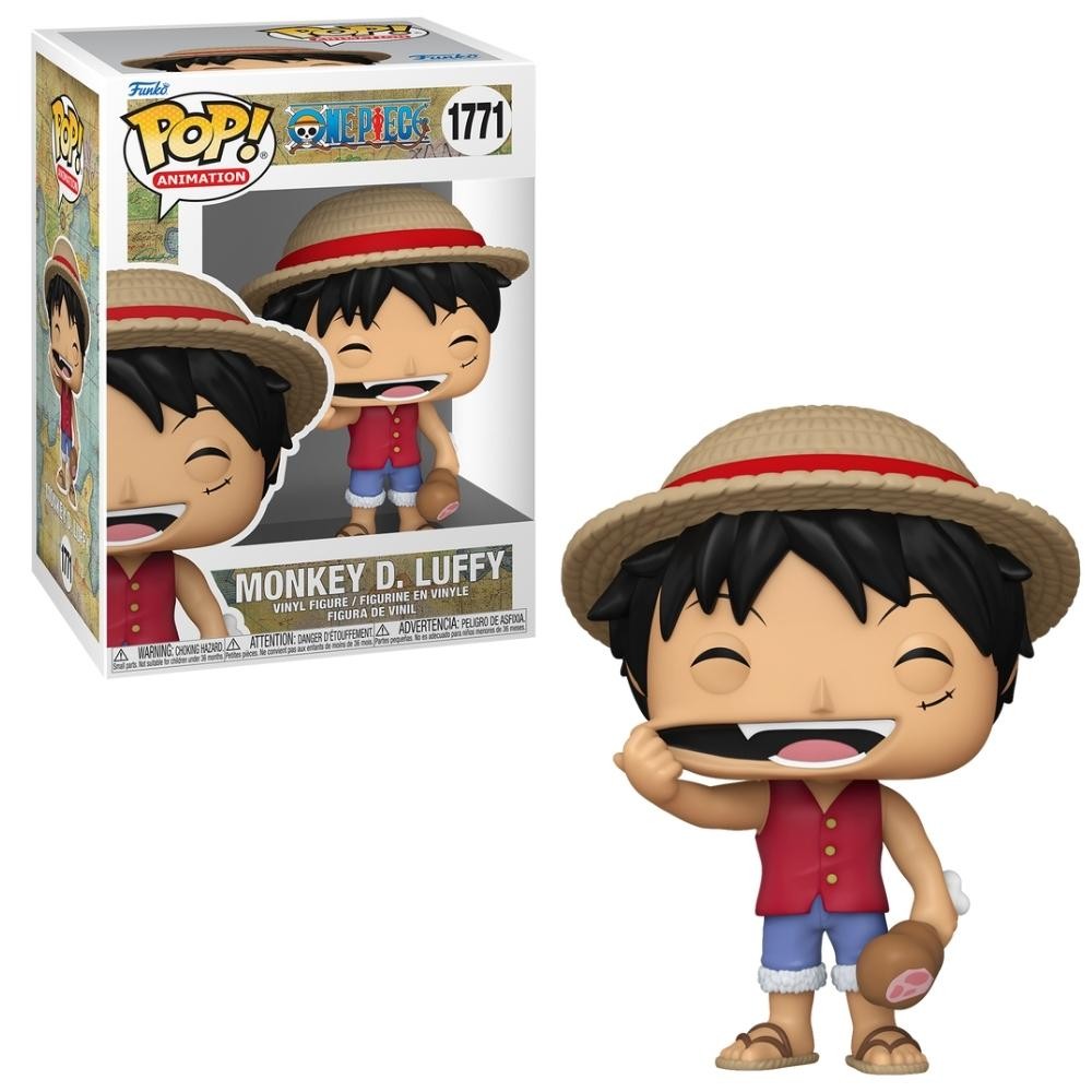 Boneco Funko Pop! One Piece - Luffy com Carne em Oferta na Shopee