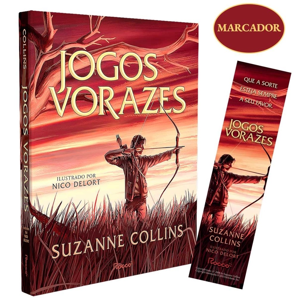 Jogos vorazes ilustrado - Rocco em Oferta na Shopee