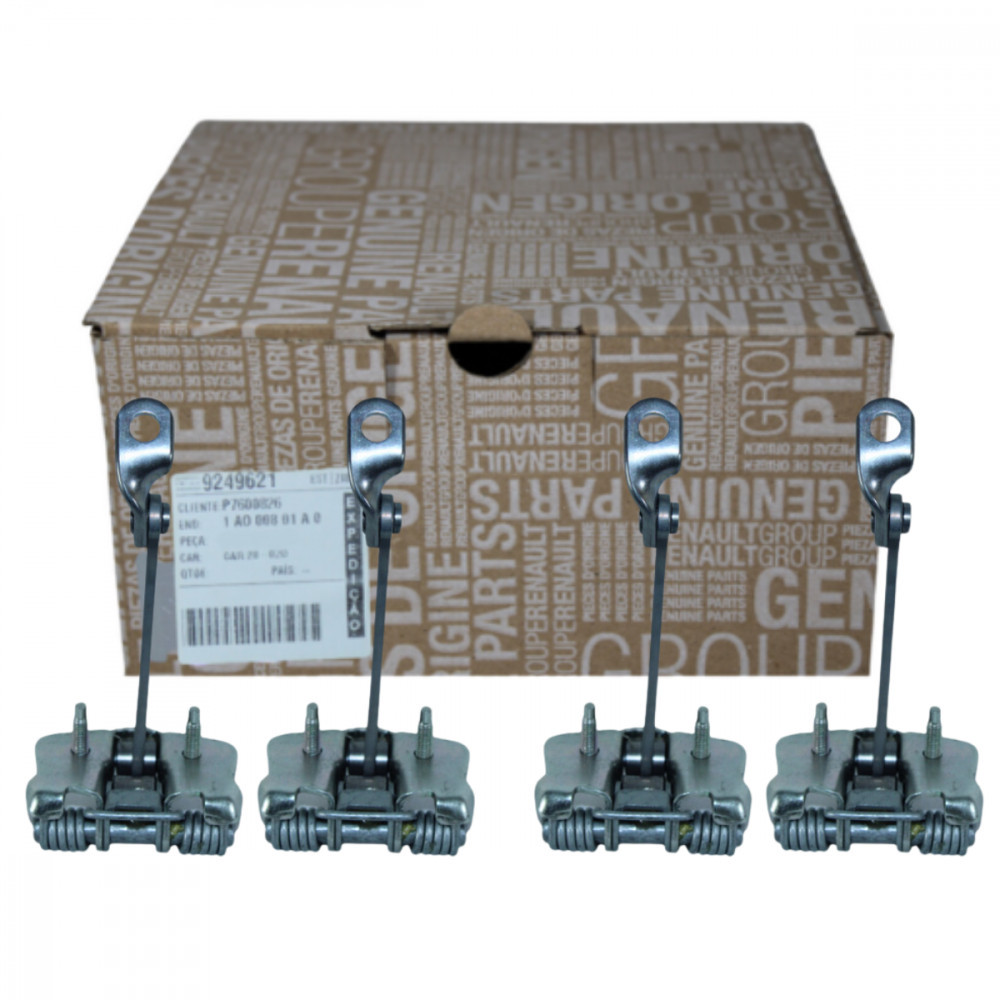 Kit 4 limitadores de porta Renault Logan Sandero Duster Oroch