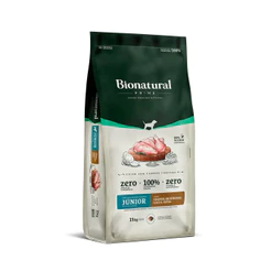 Ração Bionatural Prime Cães Junior Raças Médias e Grandes Frango 15Kg