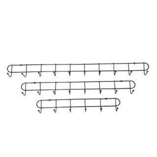 Suporte Cabideiro de Parede. Materia Reforcado ,Preto. em Oferta na Shopee