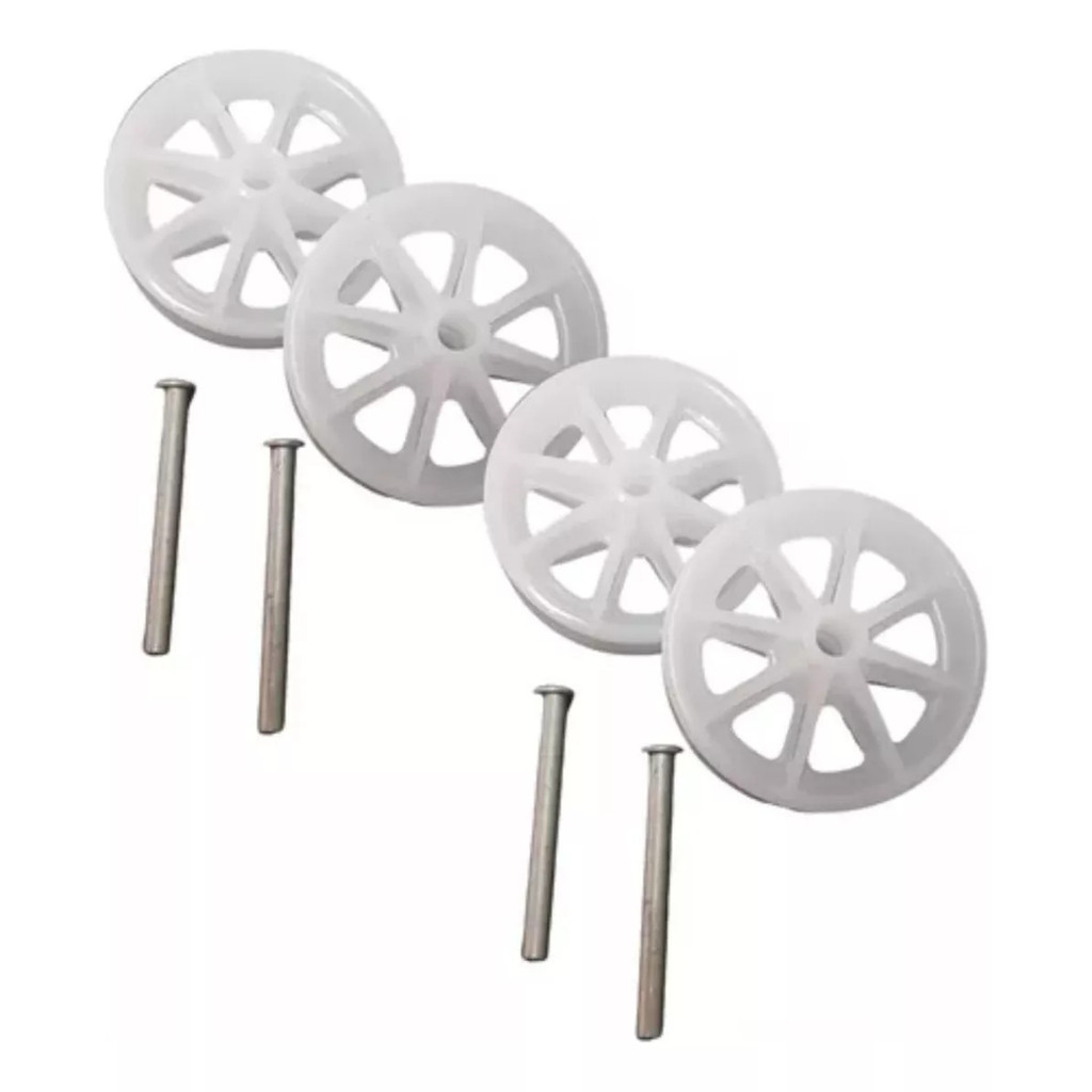 Kit 4 Rodinhas Para Freezer CHB42 Consul