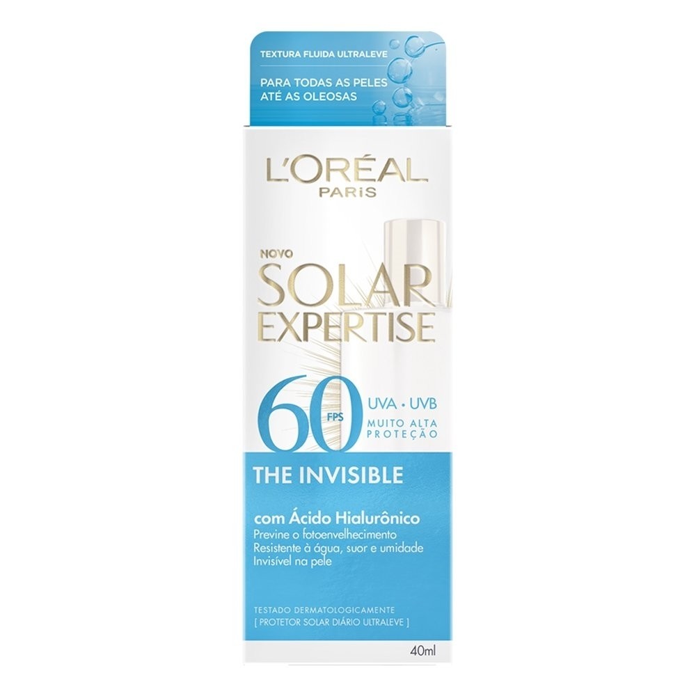 Protetor L'Oréal Expertise Fluido FPS60 40ml - Beauty