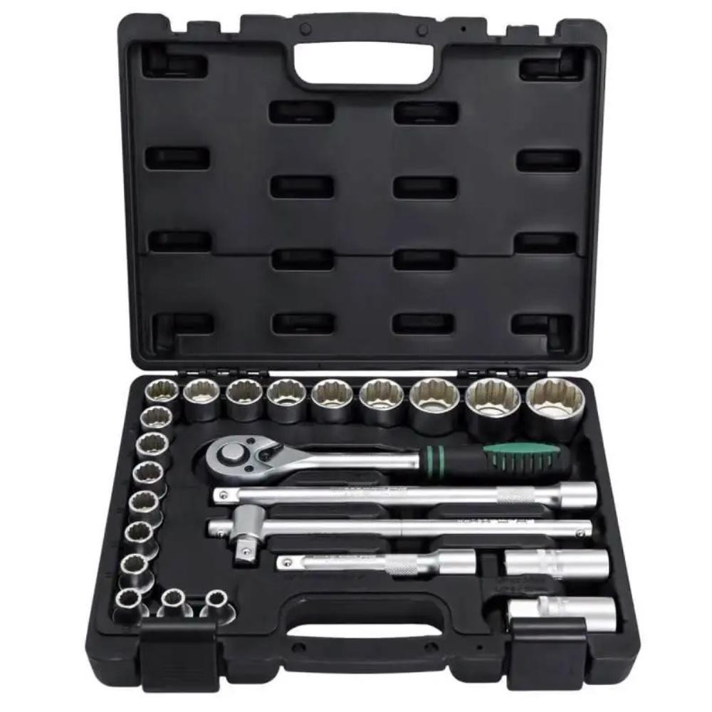 Jogo Soquetes e Catraca 1/2 POL de 8 à 32mm 24 Peças STELS em Oferta na Shopee