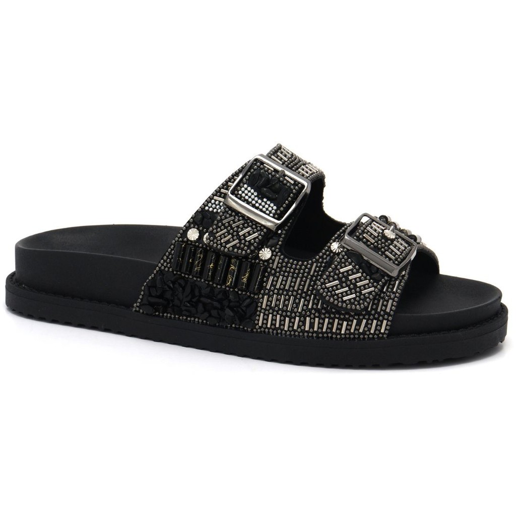 Chinelo Birken Feminino Preto Pedraria Ramarim 2447237-2 em Oferta na Shopee