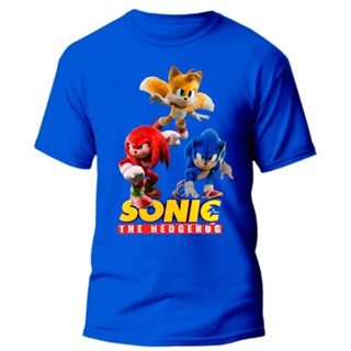 Camiseta Sonic Amigos Filme Infantil  100% Algodão Unissex em Oferta na Shopee