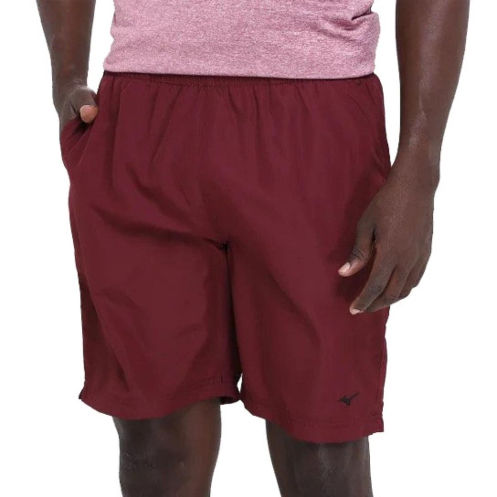 Bermuda Mizuno Tennis Masculina - Vermelho e Preto