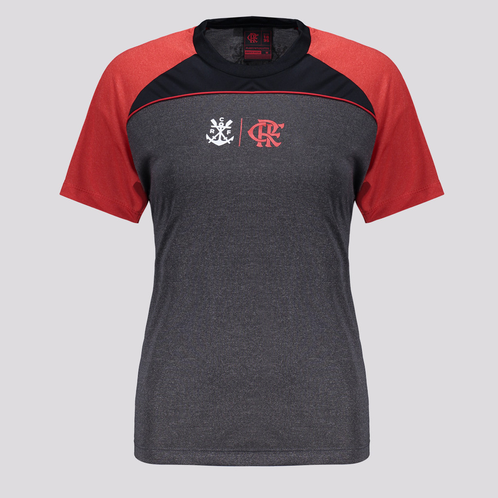 Camisa Flamengo Aurora Feminina Cinza em Oferta na Shopee
