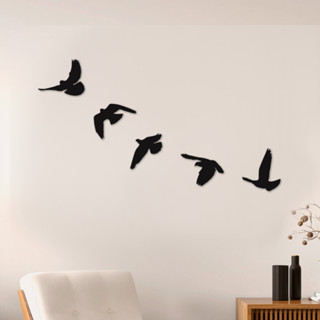 Quadro  Decorativo Vazado em MDF 3mm Passáros em Oferta na Shopee