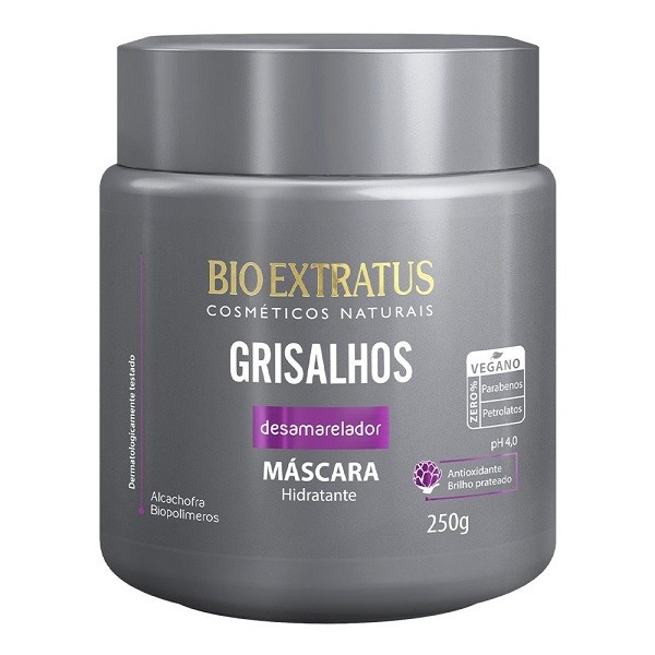 Bio Extratus Grisalhos Mascara Capilar 250g em Oferta na Shopee