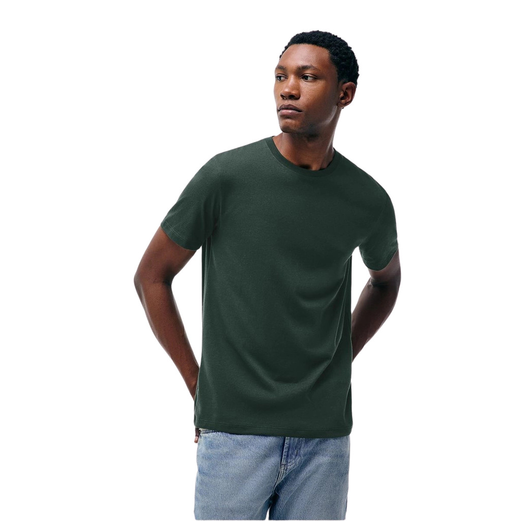 Camiseta Hering Básica Unissex Regular World Verde