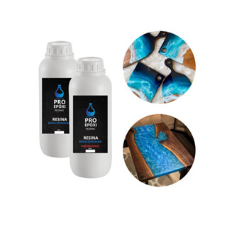 Resina Epoxi Para Madeira Rustica Proteção Uv Kit 300g em Oferta na Shopee