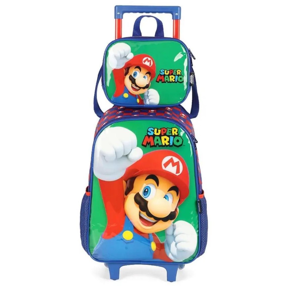 Mochila e Lancheira Super Mario: Onde Comprar | BuscaProdutos