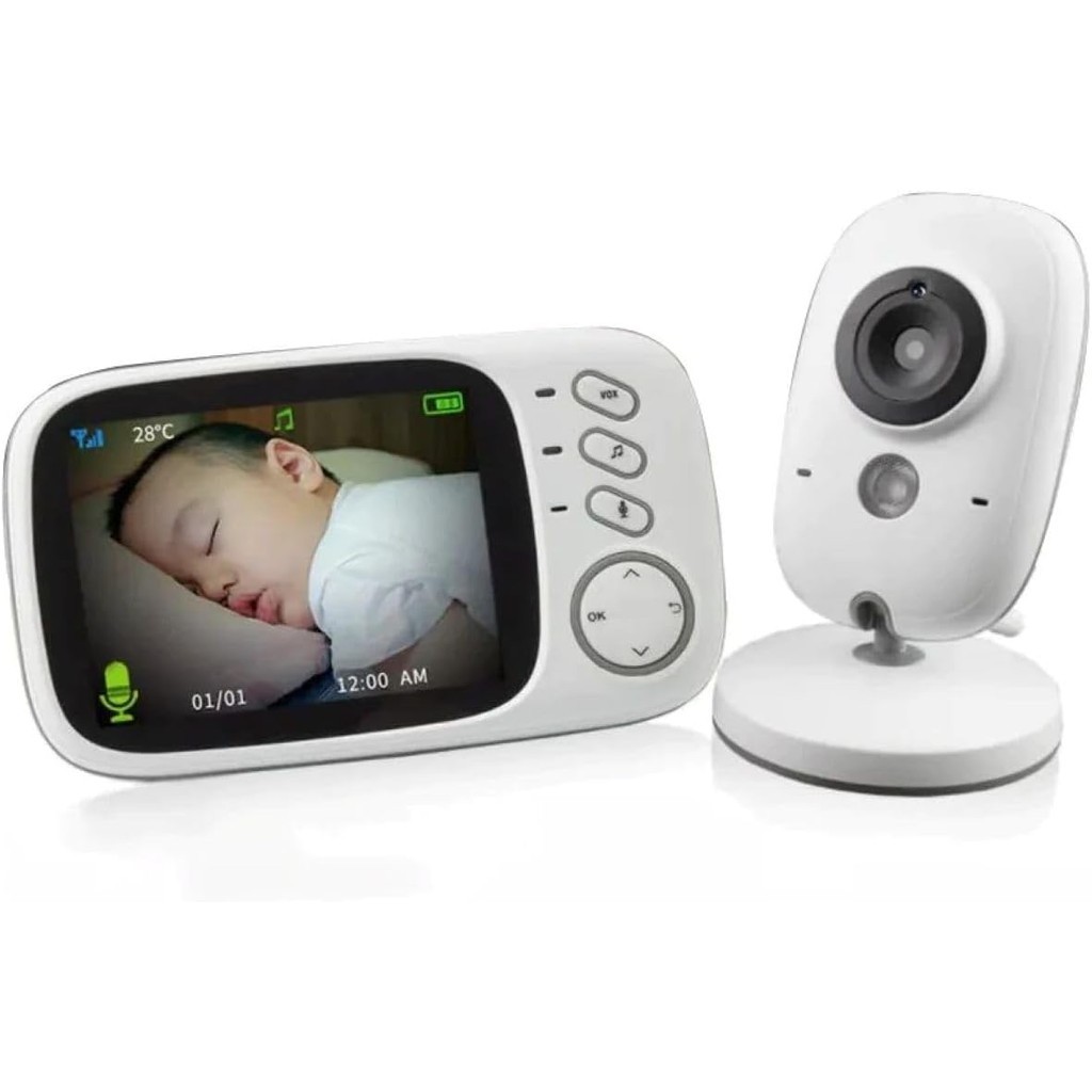Baba Eletrônica com Monitor e Visão Noturna