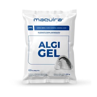 Alginato Algi-Gel Tipo II - material para molde e escultura - Maquira Embalagem com 410g em Oferta na Shopee