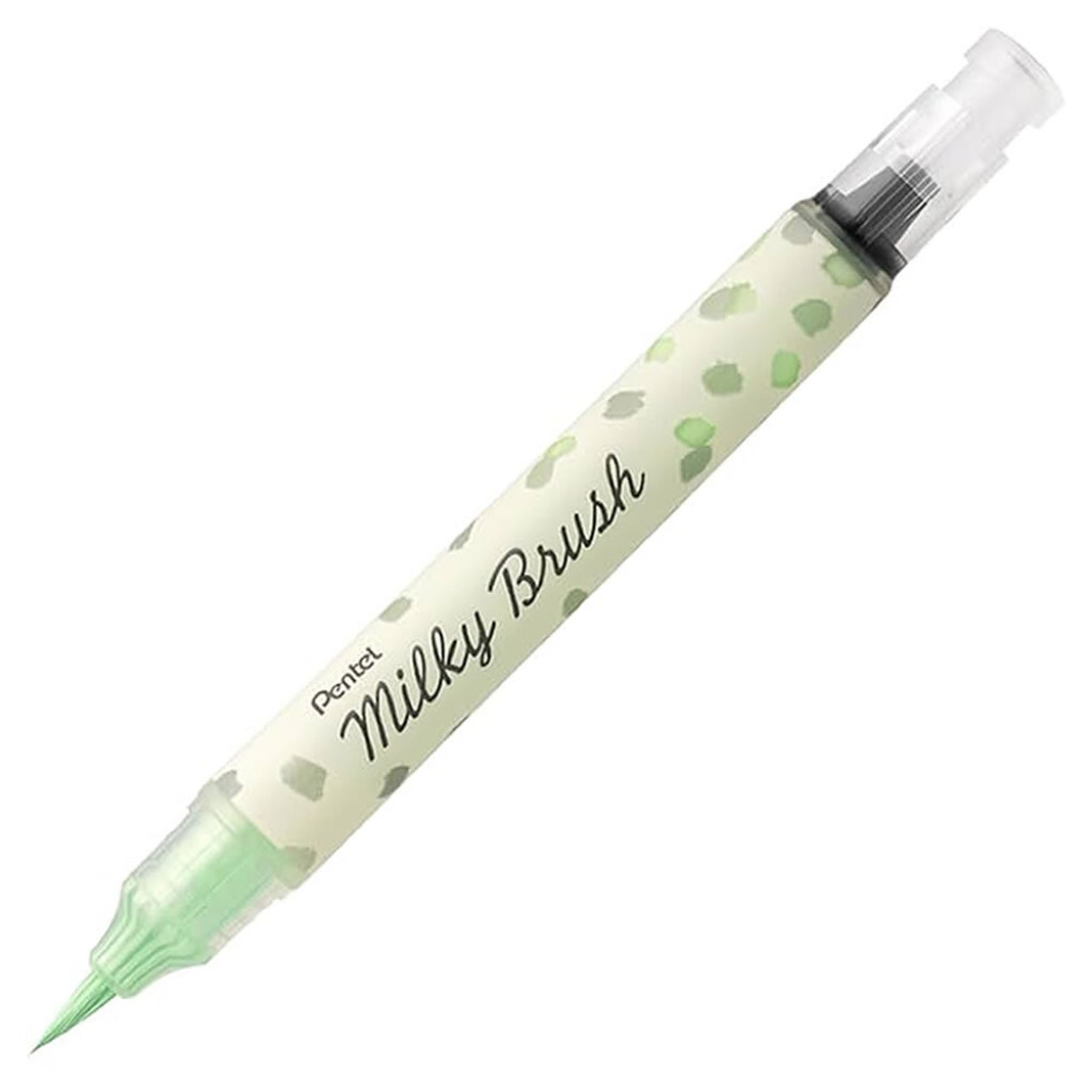 MILKY BRUSH PASTEL VERDE PENTEL    XGFH PKX em Oferta na Shopee