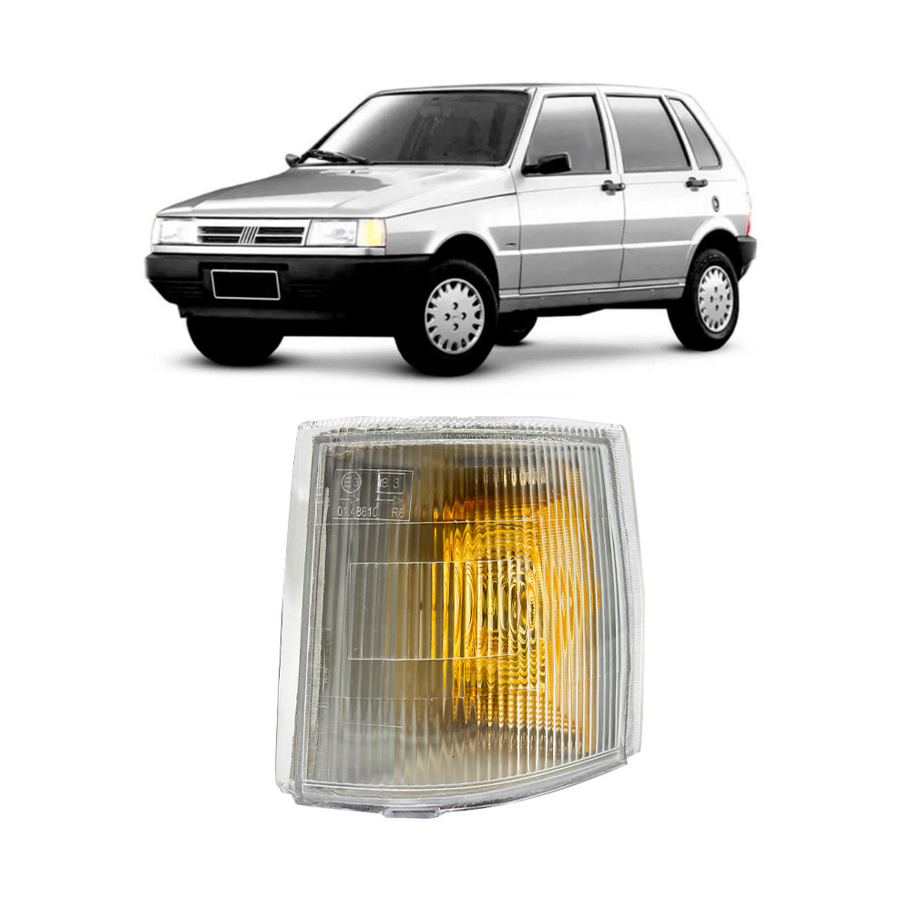 Pisca Lanterna Dianteira Fiat Uno/Premio 1991 a 2003 Cristal