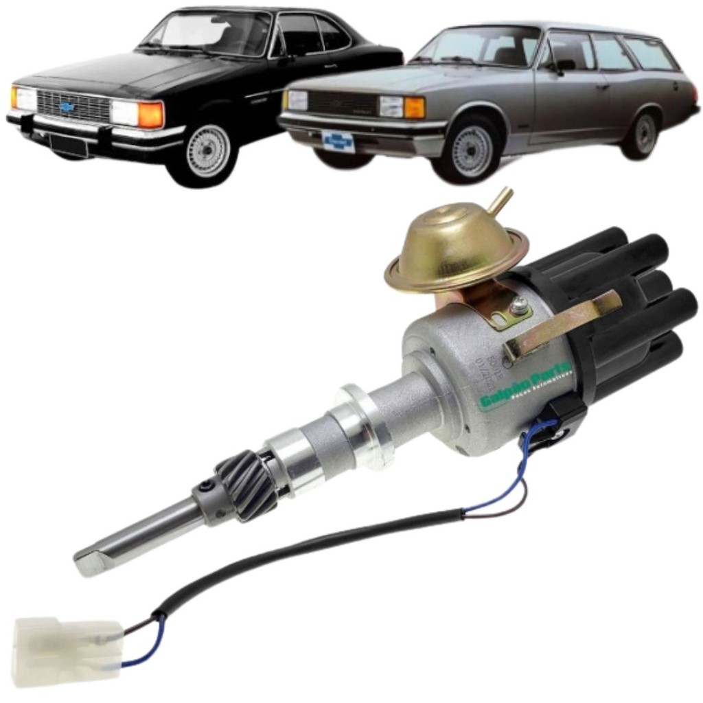 DISTRIBUIDOR IGNIÇÃO ELETRÔNICA OPALA CARAVAN DIPLOMATA 6CC 4.1 1986 A 1992