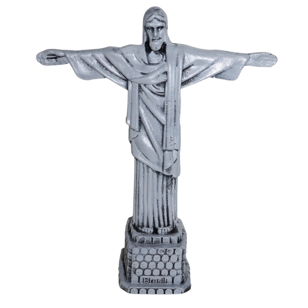 Estatueta Estátua Cristo Redentor Souvenir miniatura rio de janeiro em Resina