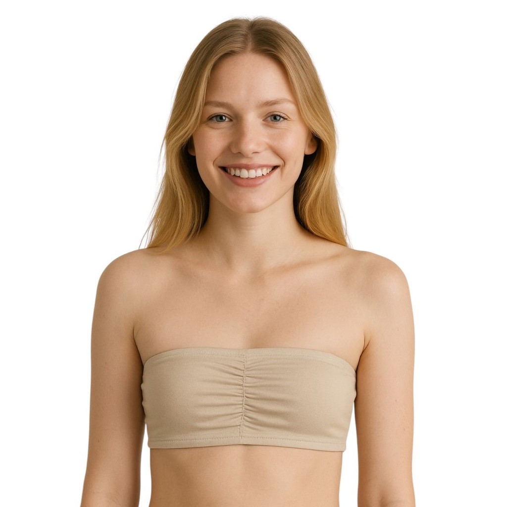 Sutiã Tomara Que Caia Faixa Sem Bojo Bustiê Confortável Barato em Oferta na Shopee