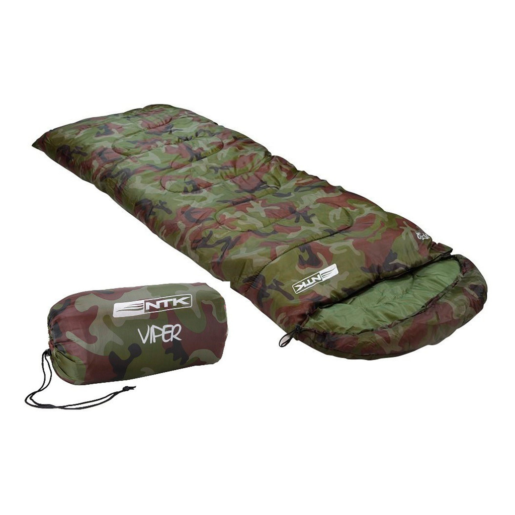 Saco De Dormir Camping Viper Solteiro 5°c À 12°c Camuflado Térmico Com Capuz E Impermeável  - Ntk em Oferta na Shopee