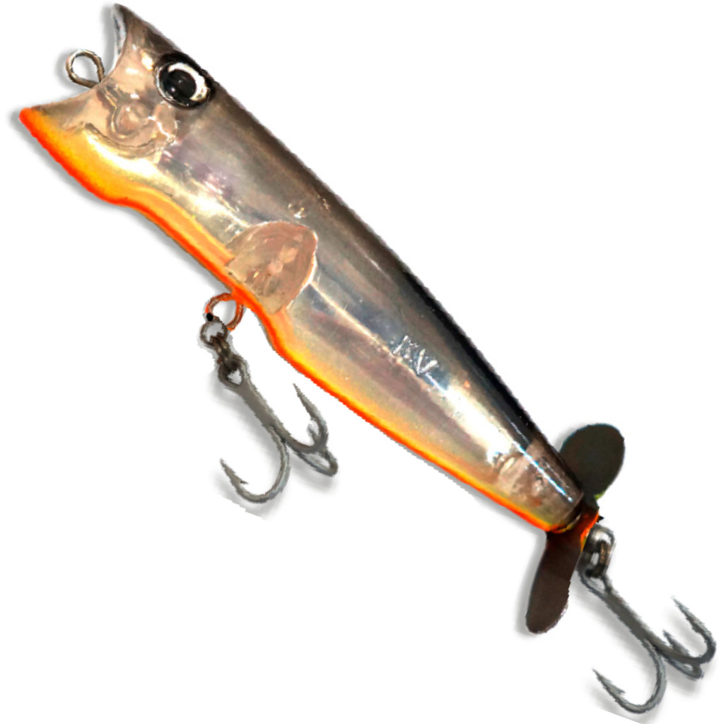 Isca Pepper Hélice Da Kv Artificial Popper c/ hélice De 9cm