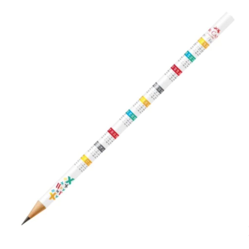 Lapis Preto Com Tabuada - Faber Castell