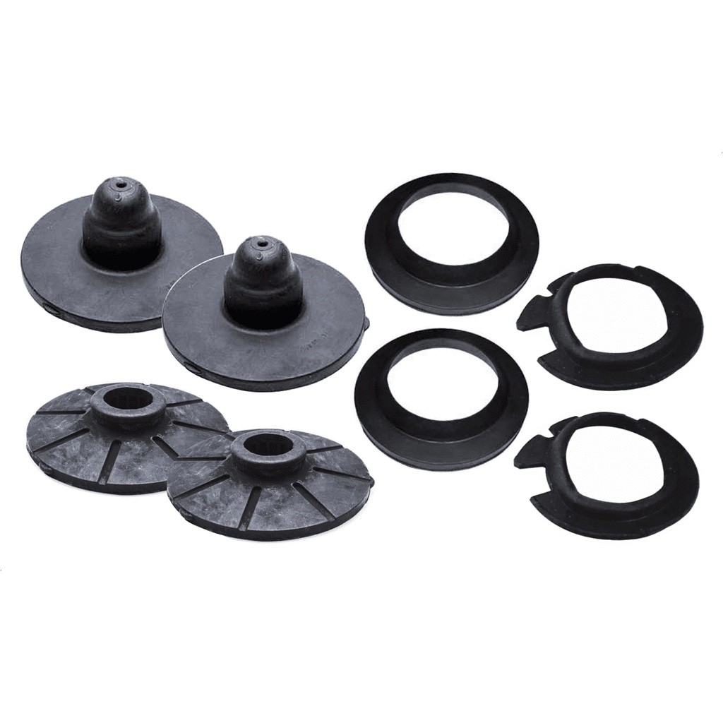 Kit 4 Calço Batente Mola Dianteira E Traseira Kadett 1991 Até 1998