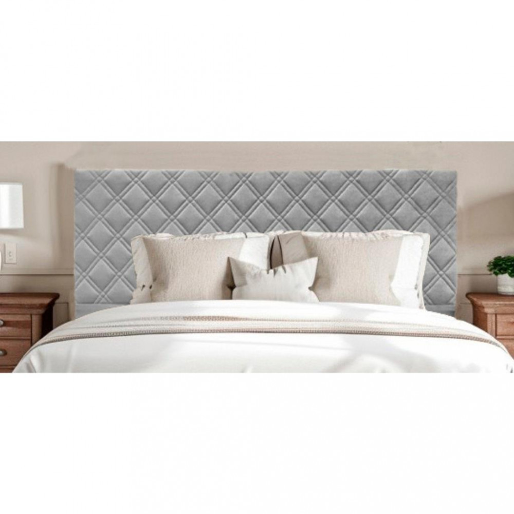 Cabeceira Estofada Queen 158cm Veludo Amanda JSW em Oferta na Shopee