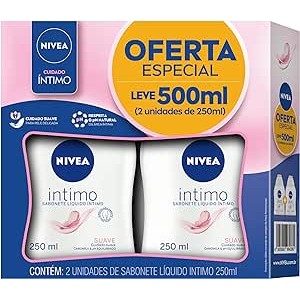 Kit 2 Sabonete Nívea Intimo Suave 250ML