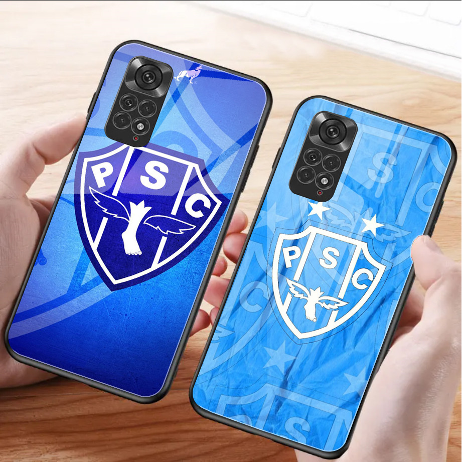 Paysandu Para fc 01 Capa De Telefone De Vidro Temperado Xiaomi Redmi Note 13 pro plus 12 4G 11 10 5G 9
