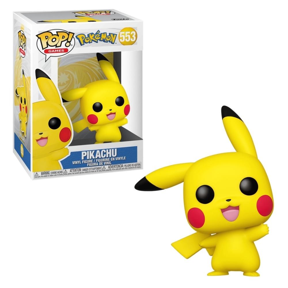 Boneco Funko Pop - Games - Pokemon - Pikachu (Waving) em Oferta na Shopee