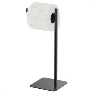 Porta Papel Higiênico de Chão Preto Suporte Para Papel Nice em Oferta na Shopee