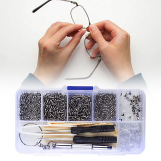 Novo Kit De Reparo De Óculos Ferramenta Chave De Fenda Parafusos Conjuntos Porcas Nariz Almofada Peças Ópticas Sortidas em Oferta na Shopee