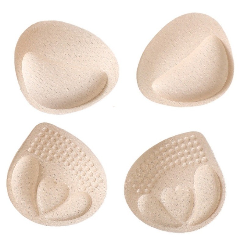 Almofadada De 4/6cm De Esponja Push Up Breast Enhancer Copos De Inserção De Peito Removíveis Para Biquíni De Fato De Banho