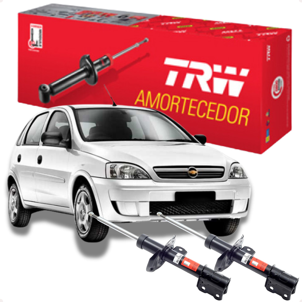Par Amortecedor Dianteiro Corsa Hatch Corsa Sedan Original TRW 2002 2003 2004 2005 a 2012