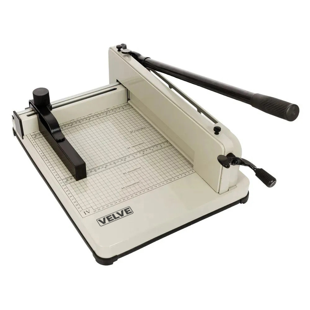 Guilhotina Semi Industrial A4 VELVE GSI4 em Oferta na Shopee