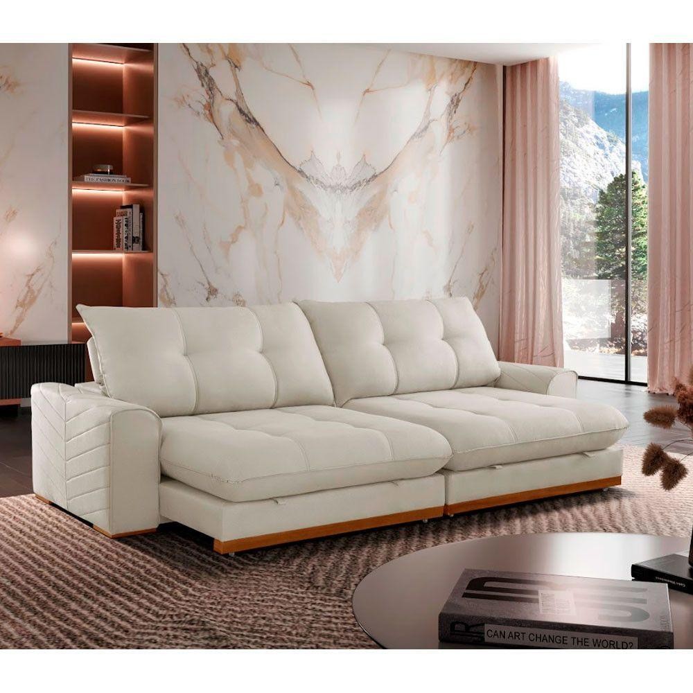 Sofá Argo Linho 02 Módulos 80 Cm B25cm Meu Sofá Online A302 Linho Branco