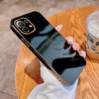 Para Xiaomi Mi 11 Lite 5G NE 11T Pro Casos Originais Macios Chapeamento De Luxo Macio TPU Capa À Prova De Choque em Oferta na Shopee