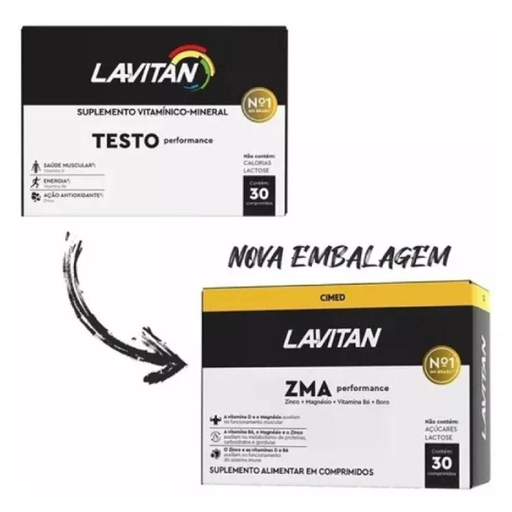 Lavitan ZMA Performance com 30 Comprimidos
